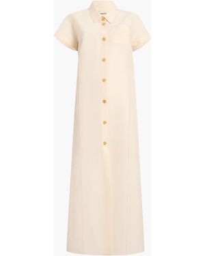 KHAITE Effy Dress - Natural
