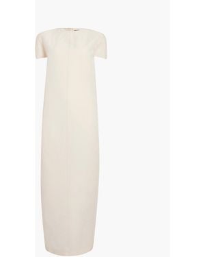 KHAITE Webster Dress - White
