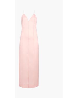 KHAITE Tully Dress - Pink
