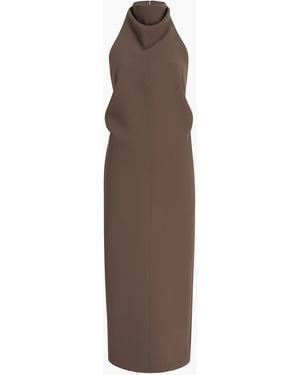 KHAITE Roxanne Dress - Brown