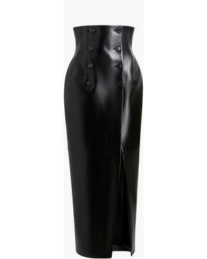 KHAITE Luiza Skirt - Black
