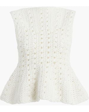 KHAITE Yuka Top - White