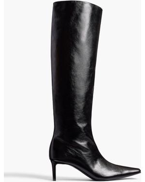 KHAITE Ona Knee-High Boot - Black