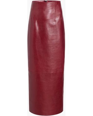 KHAITE Loxley Skirt - Red