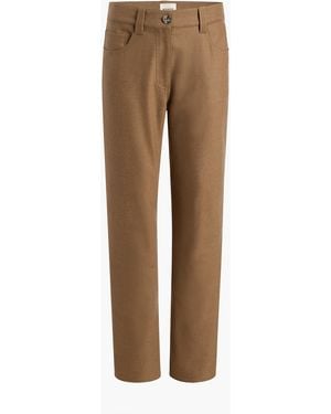 KHAITE Callum Pant - Natural