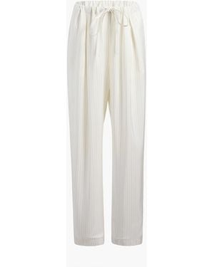 KHAITE Trenton Pant - White