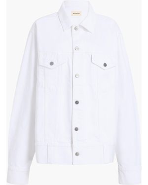 KHAITE Exclusive Grizzo Jacket - White