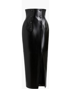 KHAITE Luiza Skirt - Black