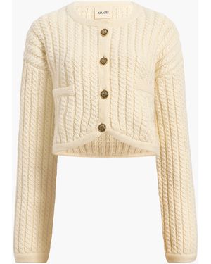 KHAITE Balser Jacket - Natural