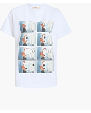 KHAITE Maeve T-Shirt - Blue