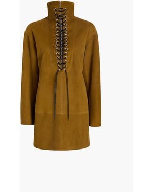 KHAITE Lee Dress - Brown
