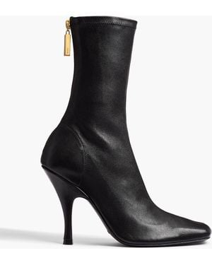 KHAITE Eva Mid Calf Boot - Black