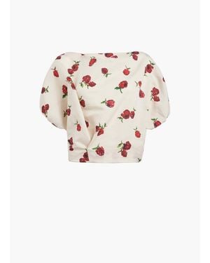 KHAITE Niles Top - White