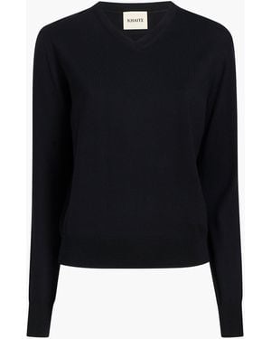 KHAITE Senta Top - Black