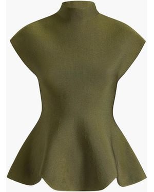 KHAITE Andra Top - Green