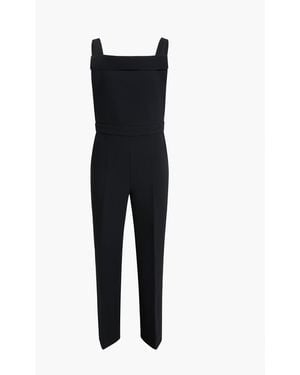 KHAITE Rae Dungaree - Black
