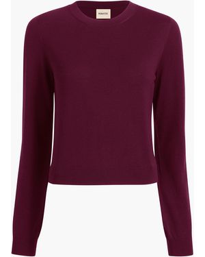 KHAITE Leta Jumper - Purple