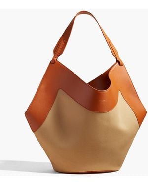 KHAITE Exclusive Medium Lotus Tote - Brown