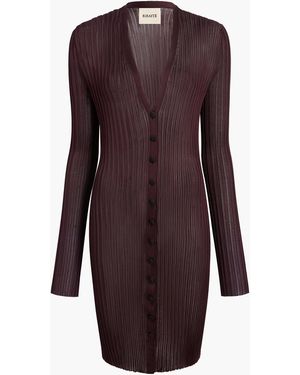 KHAITE Ramon Cardigan - Purple