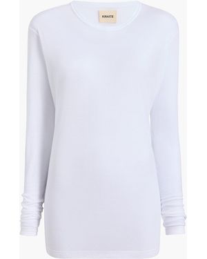 KHAITE Morton Top - White
