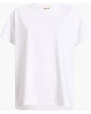 KHAITE Maeve T-Shirt - White