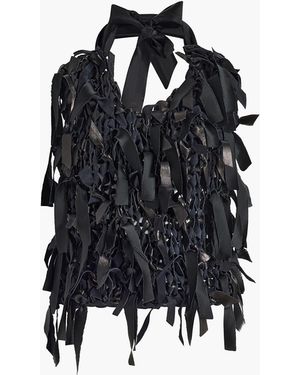 KHAITE Tevis Top - Black