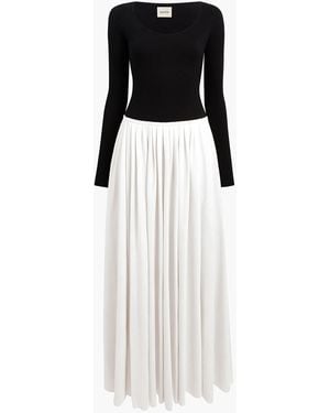 KHAITE Carlotta Dress - White