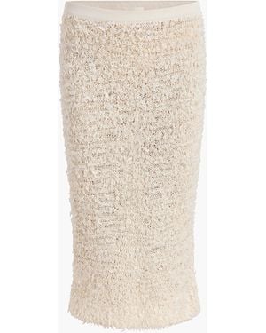 KHAITE Adela Skirt - Natural