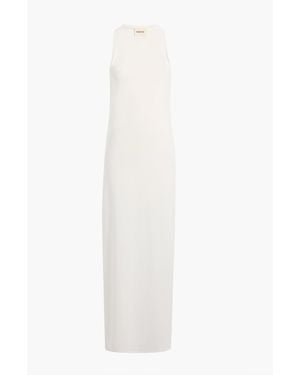 KHAITE Vernetta Dress - White