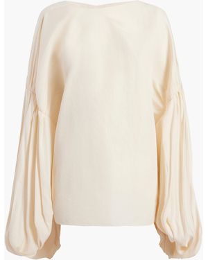 KHAITE Exclusive Quico Top - White