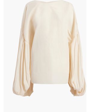 KHAITE Exclusive Quico Top - White
