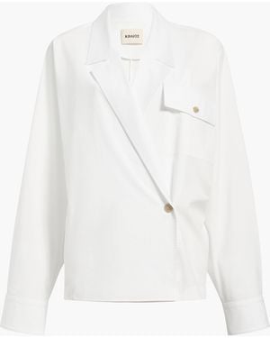 KHAITE Garth Top - White