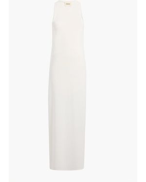 KHAITE Vernetta Dress - White