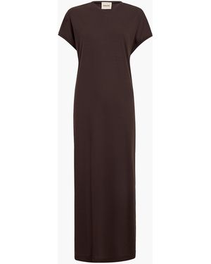 KHAITE Verda Dress - Brown