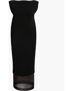KHAITE Malik Dress - Black