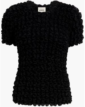 KHAITE Polly Top - Black