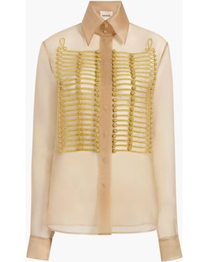 KHAITE Ivy Top - Natural