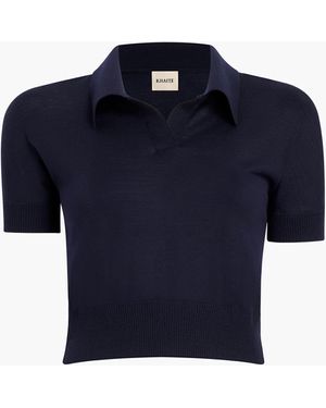 KHAITE Morgane Top - Blue