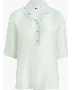 KHAITE Loucin Top - White