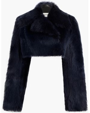 KHAITE Stallone Shearling Jacket - Blue