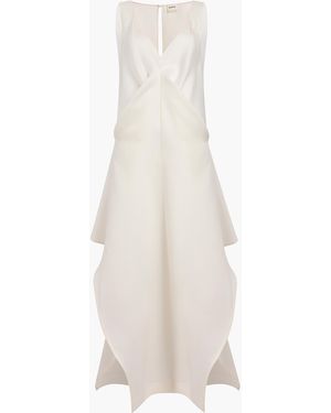 KHAITE Kenith Dress - White