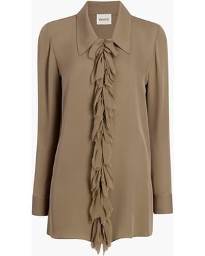 KHAITE Luka Top - Natural