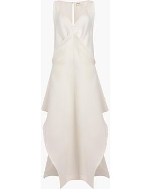 KHAITE Kenith Dress - White