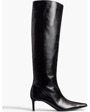 KHAITE Ona Knee-High Boot - Black