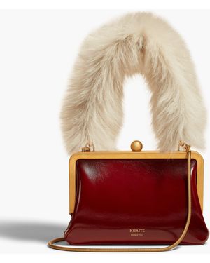 KHAITE Small Lilith Evening Bag - White