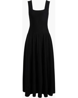KHAITE Wool Jodie Dress - Black