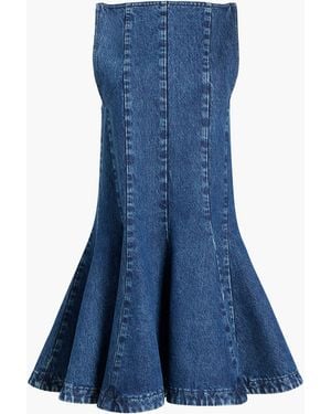 KHAITE Mags Dress - Blue