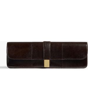 KHAITE Blake Long Clutch - Brown