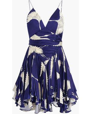 KHAITE Exclusive Margot Dress - Blue