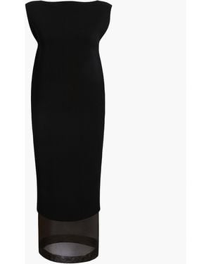 KHAITE Malik Dress - Black